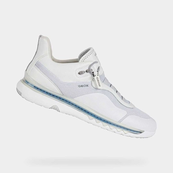 Geox Levita White Mens Sneakers SS20.6UE1286